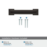 Amerock Appoint (128mm) Center to Center Rectangular Bar Drawer Pull