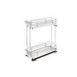 Rev-A-Shelf 10.25-in W x 24-in H 2-Tier Pull Out Metal Soft Close Baskets & Organizers