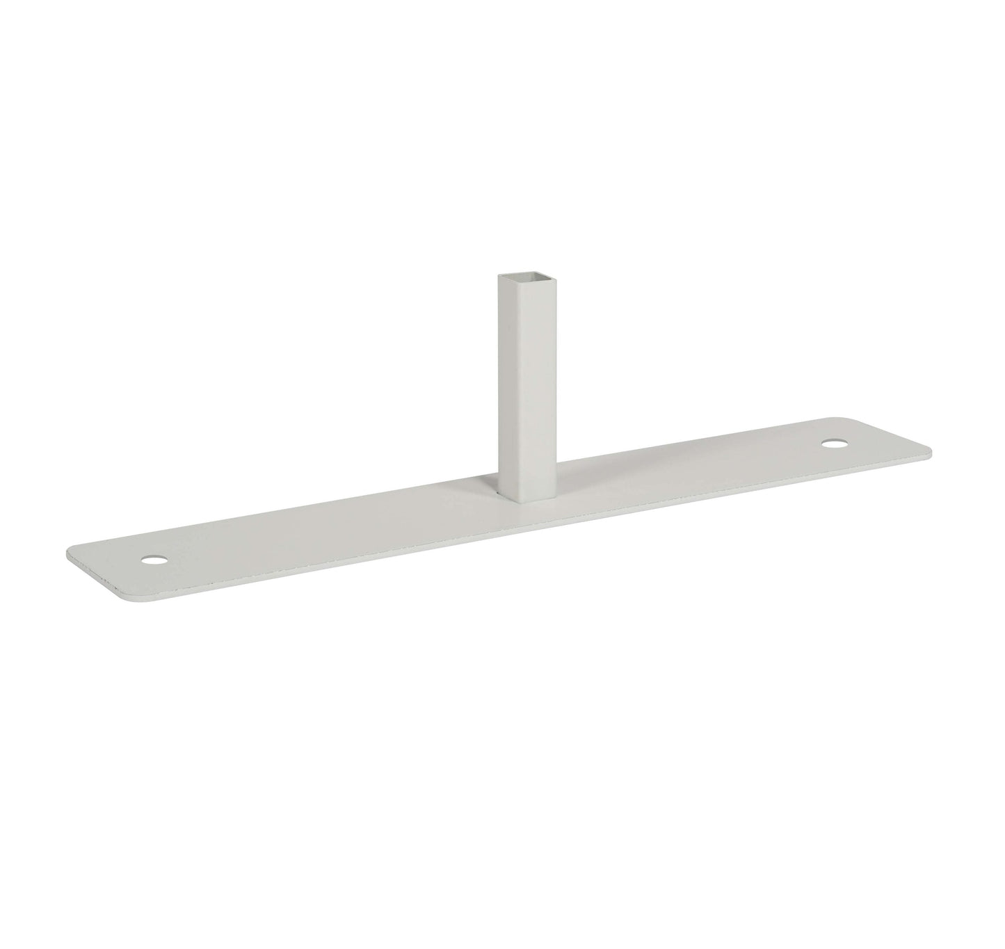 Zippity Outdoor Products Zippity 3-ft H x 4-ft W White Vinyl Square-top Fence Post No Dig (Unassembled)