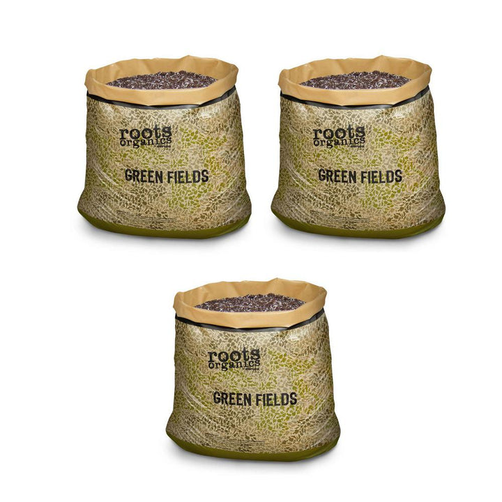 Roots Organics Hydroponics Green Fields Gardening Potting Soil (3-Pack) - Super Arbor