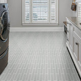 Capella Fog Brick 2 in. x 10 in. Matte Porcelain Floor and Wall Tile (5.15 sq. ft. / case)