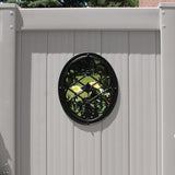 Nuvo Iron 17-in Black Powder Coated Satin Cast Aluminum Gate Insert For Wood Fence