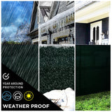 BOEN 6-ft H x 100-ft W Green Polyethelene Chain Link Fence Screen