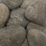 Rain Forest 1 in. to 3 in., 30 lb. Grey Caribbean River Pebbles - Super Arbor
