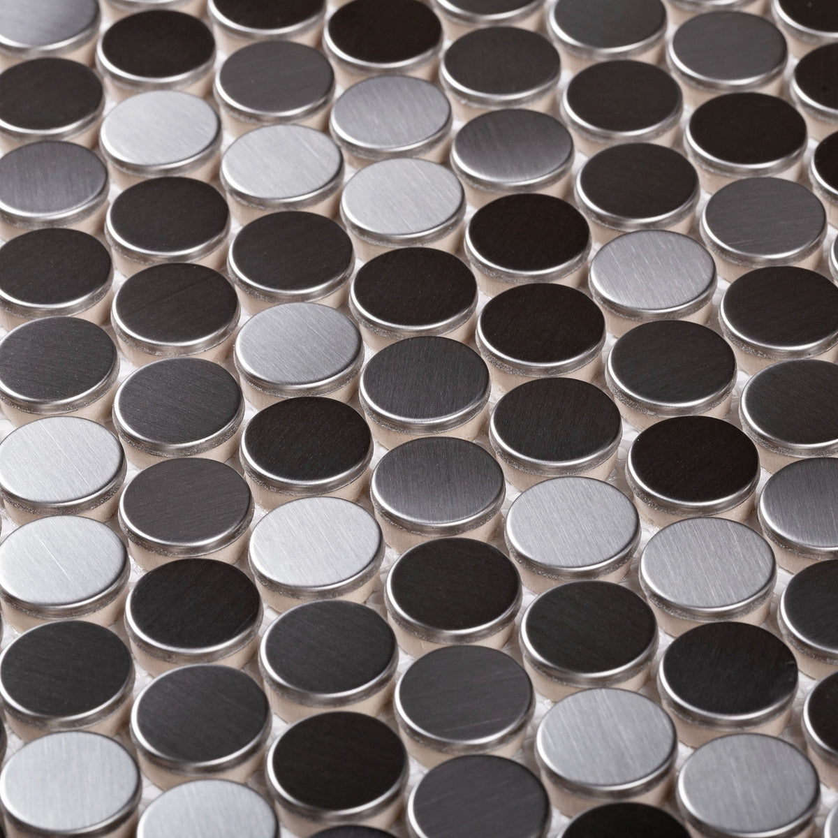 Apollo Tile Metal 11-in x 11-in Polished Metal Hexagon Floor and Wall Tile (4.75-sq. ft/ Carton)