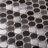 Apollo Tile (Sample) Metal 4-in x 4-in Polished Metal Floor and Wall Tile