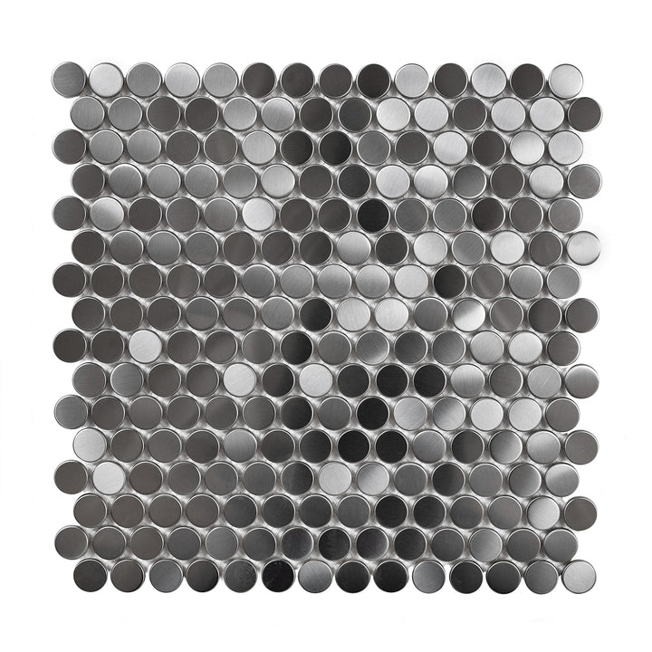 Apollo Tile (Sample) Metal 4-in x 4-in Polished Metal Floor and Wall Tile