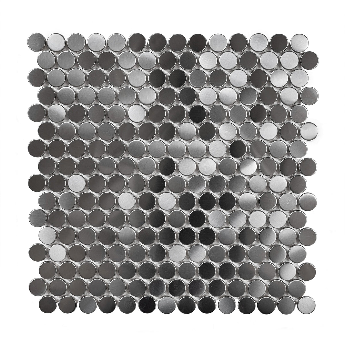 Apollo Tile (Sample) Metal 4-in x 4-in Polished Metal Floor and Wall Tile