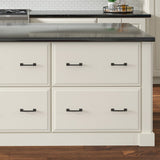 allen + roth Pattingham 36-in W x 34.5-in H x 24-in D Harbor 2-Drawer Base Fully Assembled Cabinet (Raised Panel Style)