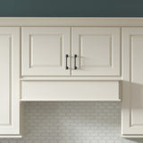 allen + roth Pattingham 36-in W x 18.125-in H x 12-in D Harbor Wall Fully Assembled Cabinet (Raised Panel Square Door Style)