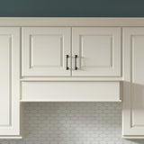 allen + roth Pattingham 30-in W x 15.125-in H x 12-in D Harbor Wall Fully Assembled Cabinet (Raised Panel Square Door Style)