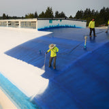 AMES Maximum-Stretch 1-Gallon White Elastomeric Reflective Roof Coating & Sealant – 1-Year Limited Warranty
