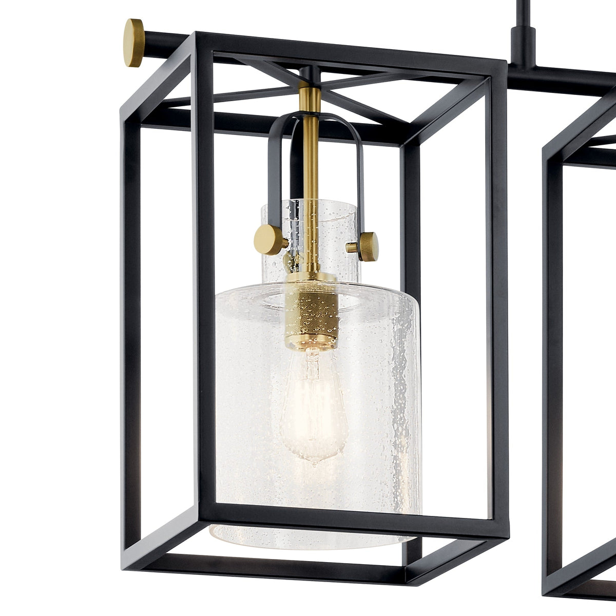 Kichler Kitner 3-Light Industrial Chandelier