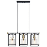 Kichler Kitner 3-Light Industrial Chandelier