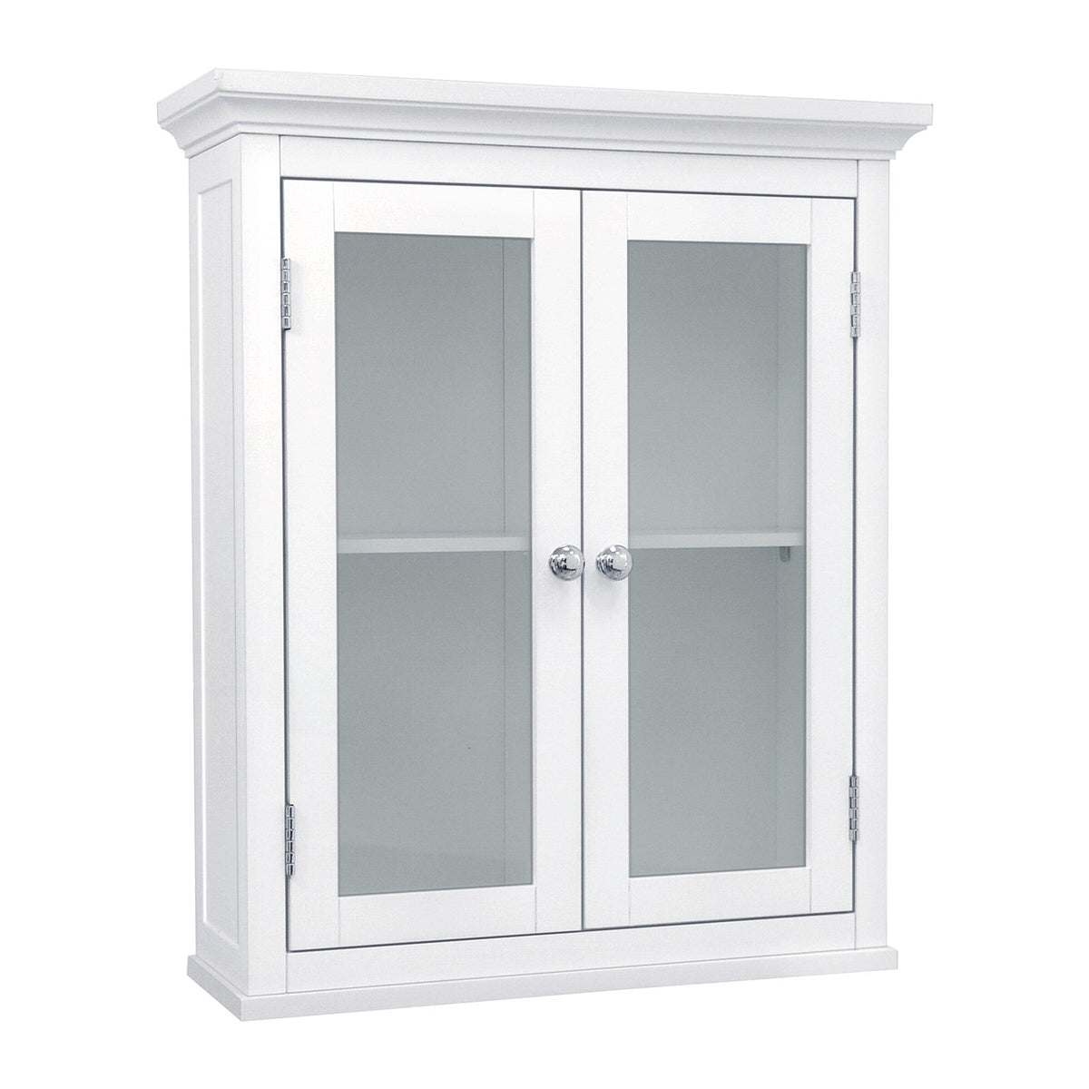 Teamson Home Madison 20-in x 24-in x 7-in White Bathroom Wall Cabinet