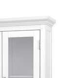 Teamson Home Madison 20-in x 24-in x 7-in White Bathroom Wall Cabinet
