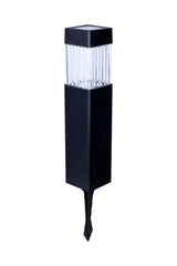 Portfolio 4x Brighter 4.8-Lumen Black Solar Integrated LED Path Light, 3500K Warm White