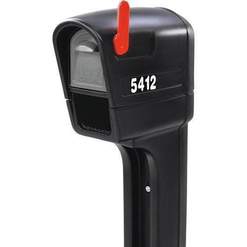 Step2 MailMaster Plus Plastic Mailbox with Black Finish