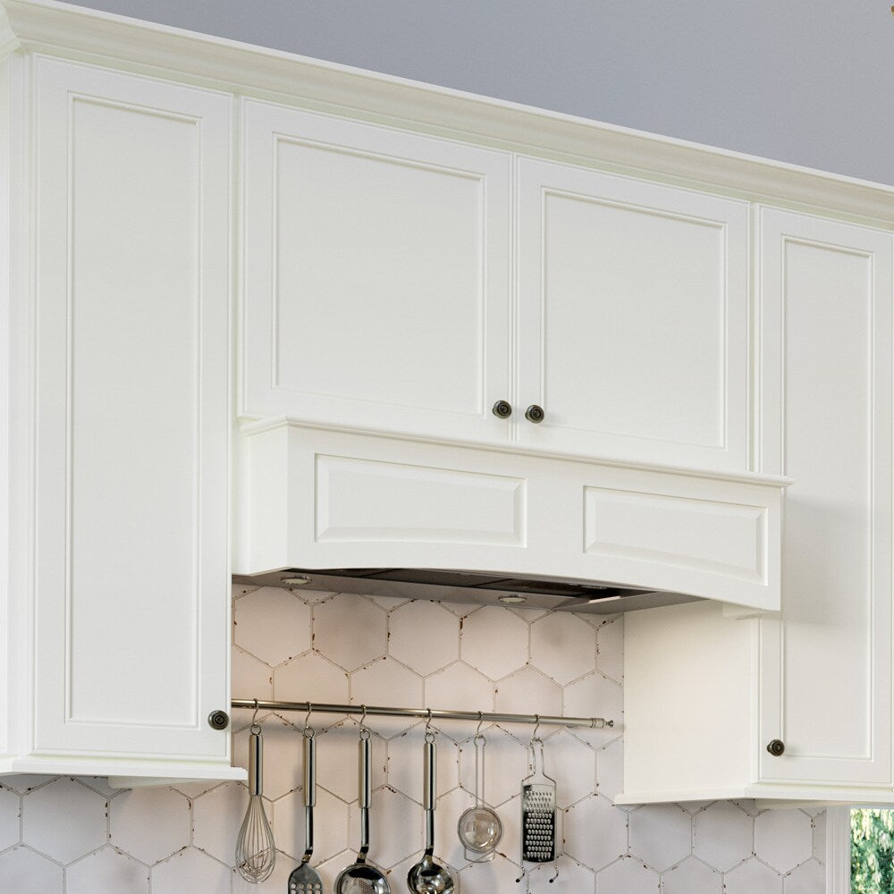 allen + roth McKeller 36-in W x 12.125-in H x 12-in D Linen Wall Fully Assembled Cabinet (Flat Panel Square Door Style)