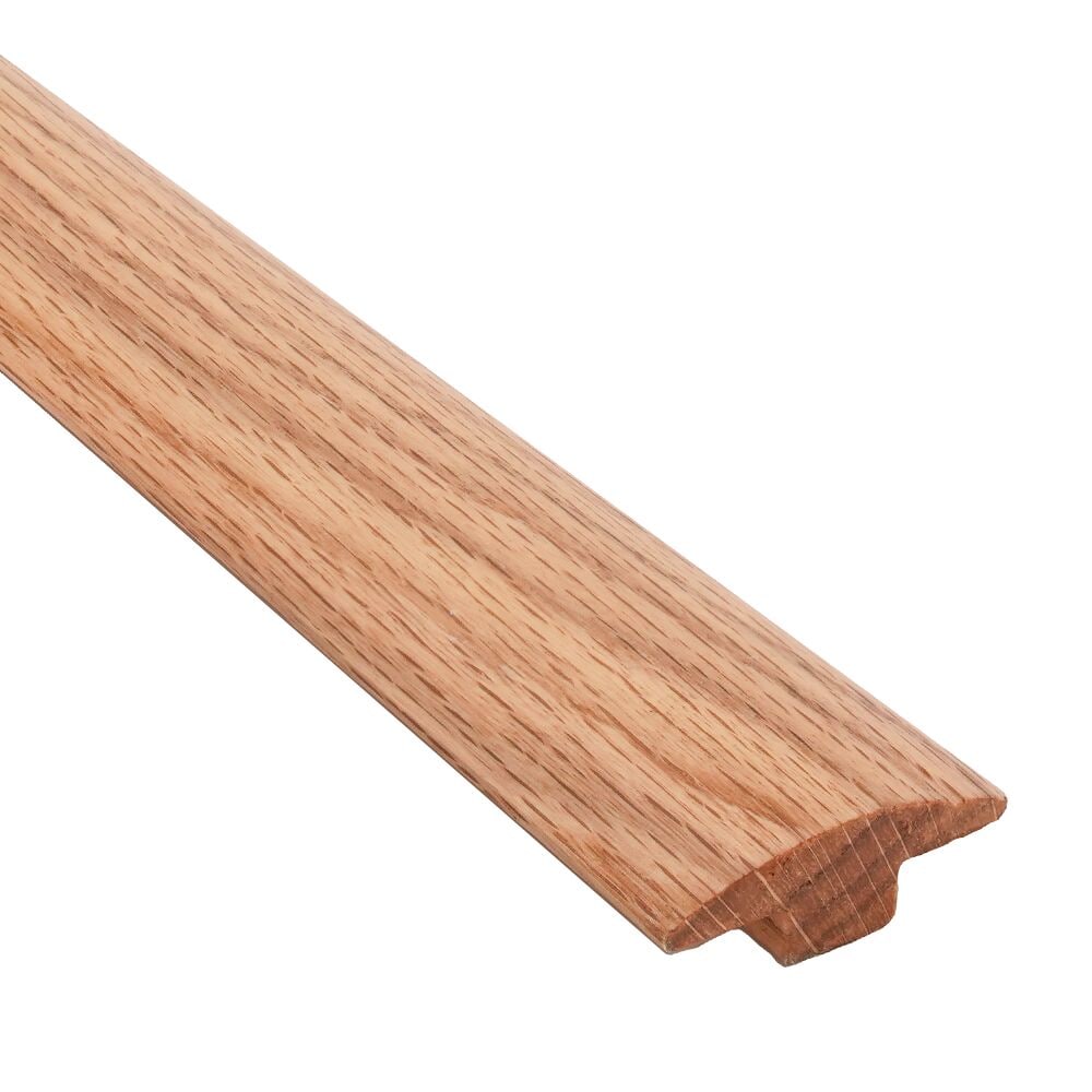 Bruce Natural 0.5-in T x 2-in W x 78-in L Solid Wood T-moulding