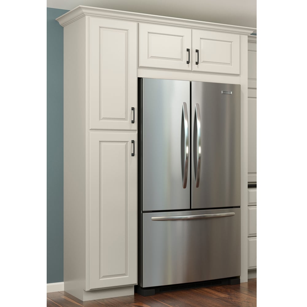 allen + roth Pattingham 30-in W x 12.125-in H x 24-in D Harbor Wall Fully Assembled Cabinet (Raised Panel Square Door Style)