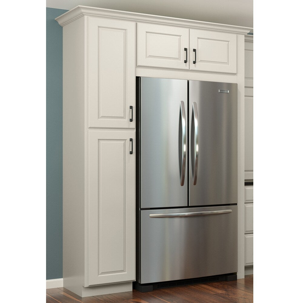 allen + roth Pattingham 18-in W x 90-in H x 24-in D Harbor Pantry Fully Assembled Cabinet (Raised Panel Square Door Style)