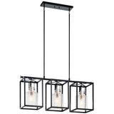 Kichler Kitner 3-Light Polished Nickel Industrial Chandelier