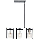 Kichler Kitner 3-Light Polished Nickel Industrial Chandelier