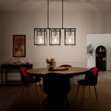 Kichler Kitner 3-Light Polished Nickel Industrial Chandelier