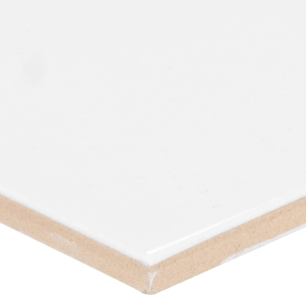 Satori Hudson Brilliant White 4-in x 8-in Glossy Ceramic Subway Wall Tile (0.21-sq. ft/ Piece)