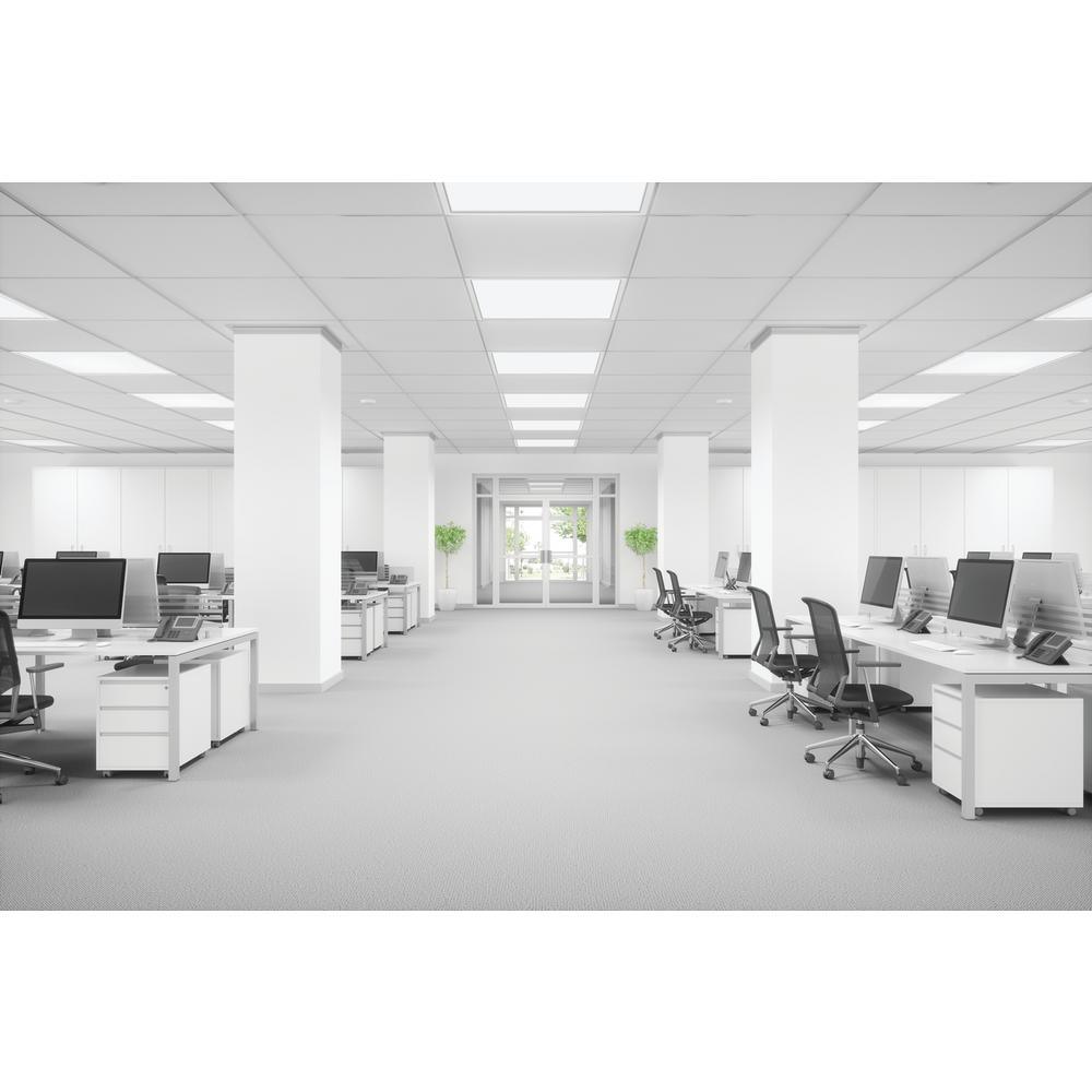 2 ft. x 4 ft. 128-Watt Equivalent White Integrated LED Flat Panel Light, Lumen and Color Selectable - Super Arbor