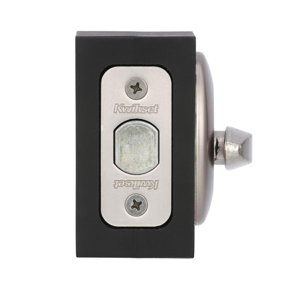 663 Single-Sided Deadbolt in Satin Nickel with Microban Antimicrobial Technology - Super Arbor