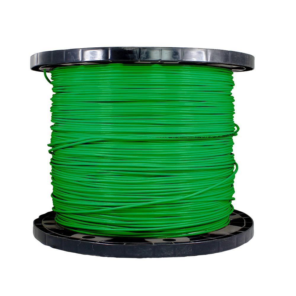 500 ft. 12/1 Green Solid THHN Wire - Super Arbor