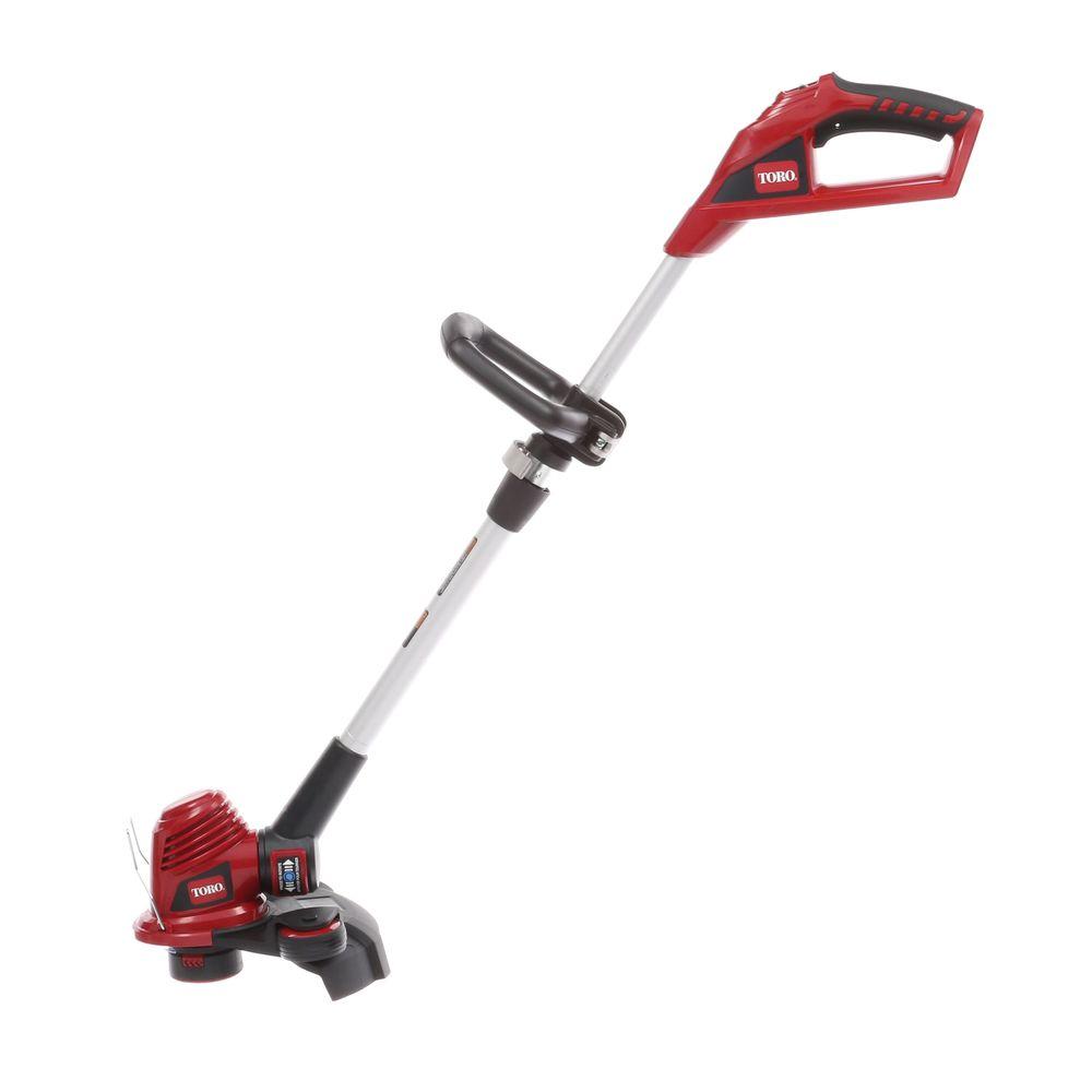 Toro 12 in. 20-Volt Max Lithium-Ion Cordless String Trimmer - Super Arbor