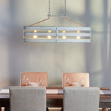 Progress Lighting Gulliver 4-Light White Coastal Chandelier
