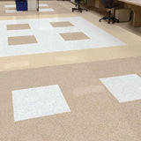 Armstrong Imperial Texture VCT 12 in. x 12 in. Cottage Tan Standard Excelon Commercial Vinyl Tile (45 sq. ft. / case) - Super Arbor