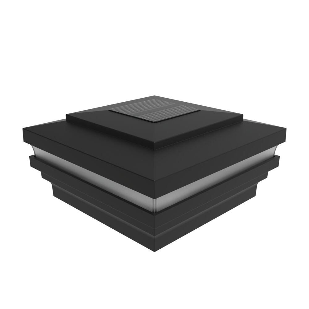 Freedom 4-in x 4-in Matte Black Nylon Deck Post Cap
