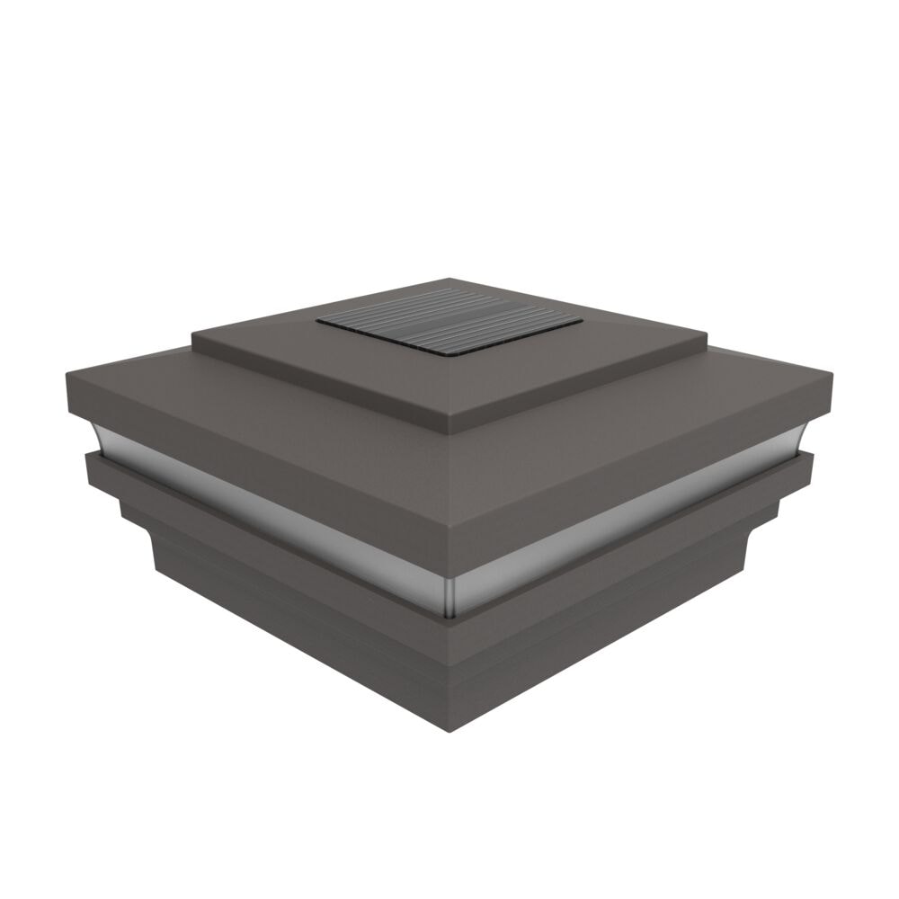 Freedom 4-in x 4-in Matte Bronze Nylon Deck Post Cap