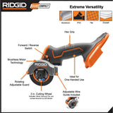 18-Volt SubCompact Lithium-Ion Brushless Cordless 3/8 in. Impact Wrench and 3 in. Multi-Material Saw (Tools Only) - Super Arbor