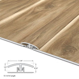 CALI Mute Step Coastal Eucalyptus 0.56-in T x 1.25-in W x 72-in L Vinyl T-moulding