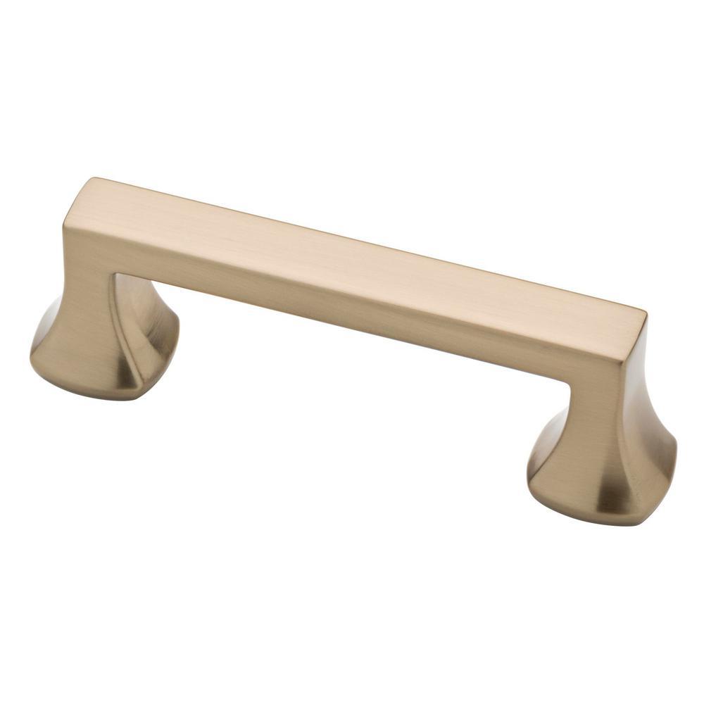 Mandara 5-1/16 in. (128 mm) Center-to-Center Satin Nickel Drawer Pull - Super Arbor