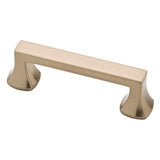 Mandara 5-1/16 in. (128 mm) Center-to-Center Satin Nickel Drawer Pull - Super Arbor