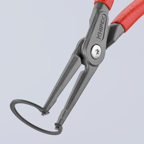 KNIPEX 9-in Internal Precision Snap Ring (Circlip) Pliers, 48 11 J3