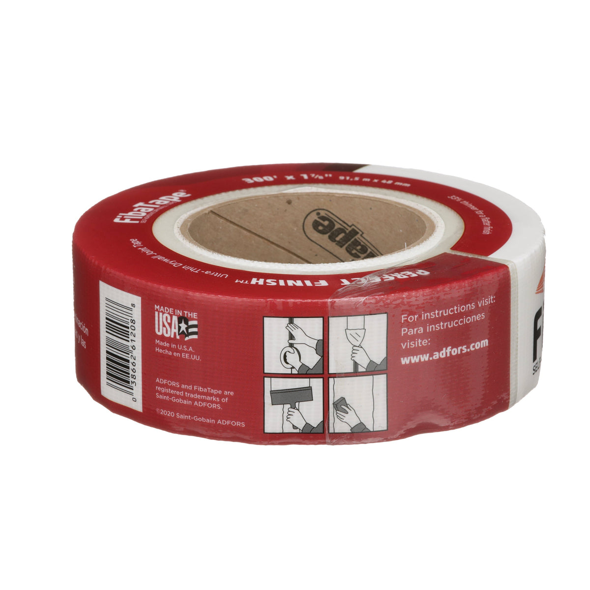Saint-Gobain ADFORS FibaTape Perfect Finish 1.875-in x 300-ft Mesh Construction Self-adhesive Drywall Joint Tape