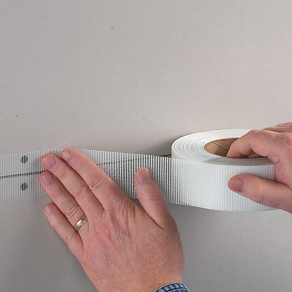 Saint-Gobain ADFORS FibaTape Perfect Finish 1.875-in x 180-ft Mesh Construction Self-adhesive Drywall Joint Tape