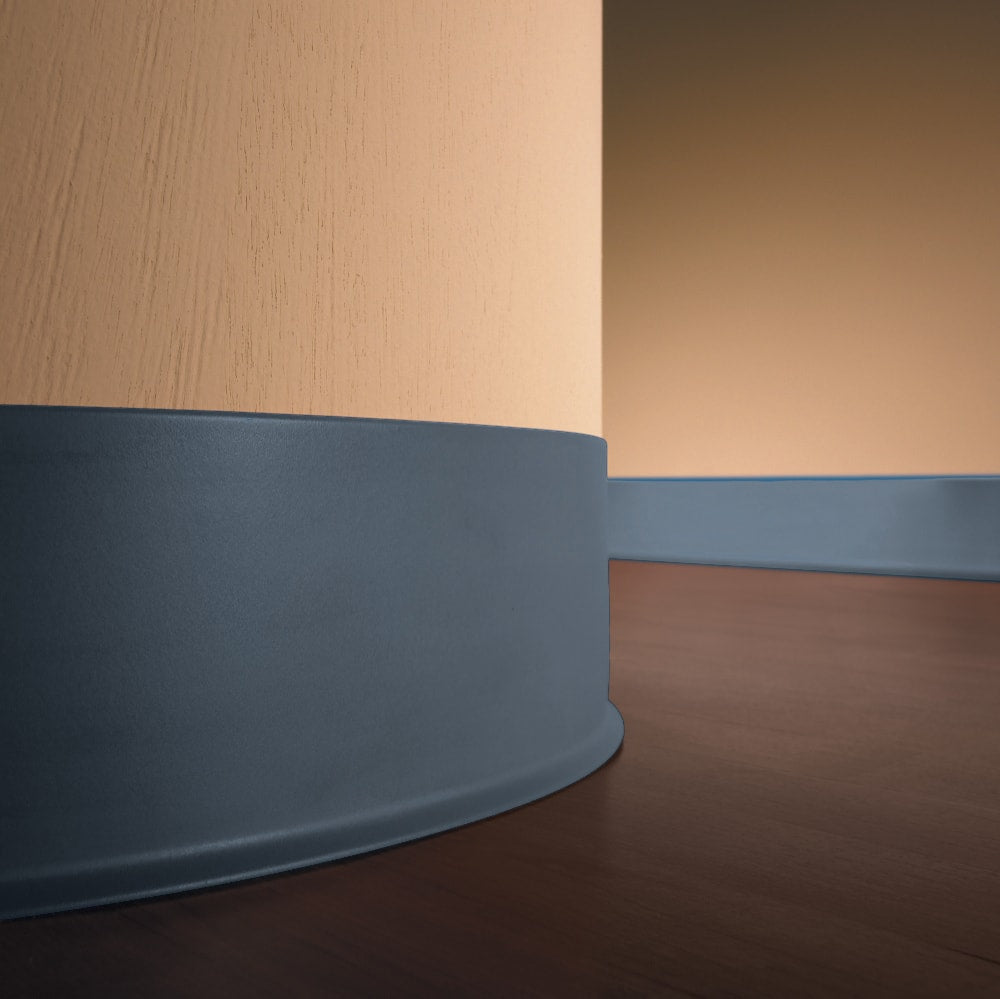Flexco Blue Shadow 0.125-in T x 6-in W x Vinyl Wall Base