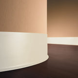 Flexco Almond 0.08-in T x 4-in W x 1440-in L Vinyl Wall Base