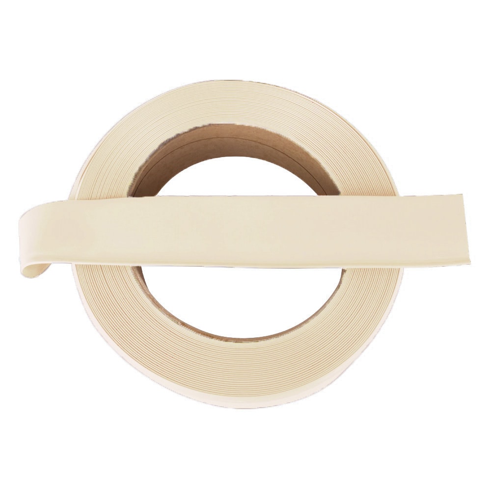 Flexco 4-in Almond Vinyl Floor Base, Straight Edge, 120-ft Roll
