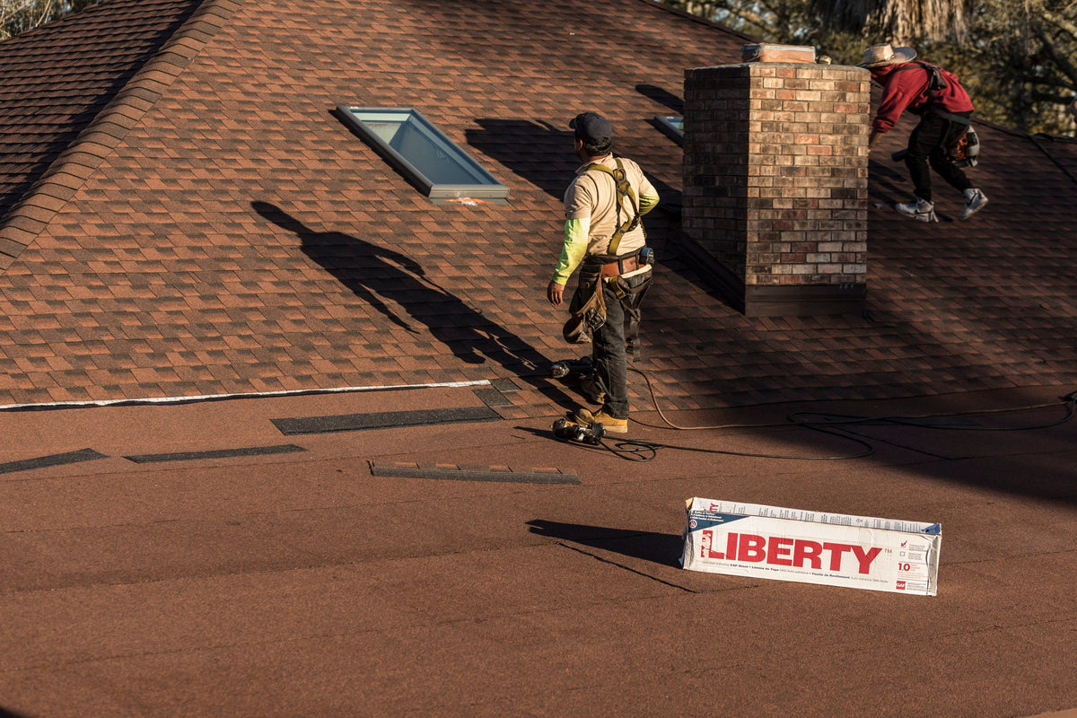 GAF Liberty Cap Sheet Peel & Stick Roll Roofing, White, 3.28-ft W x 34-ft L, 100-sq ft