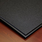 Genesis 2-ft x 2-ft Stucco Pro Revealed Edge Black PVC Drop Ceiling Tile (1-Pack, 4-sq ft / Case)